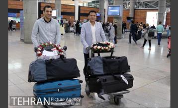 استقبال از علی رضا فغانی داور مسابقات جام کنفدراسیون ها