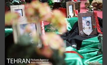 آیین رونمایى از تابلوى دارالشهدای دانش آموزى شهر تهران در منطقه 16 17