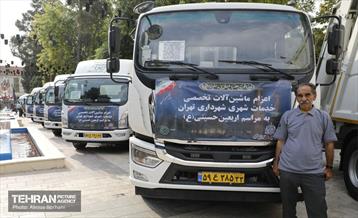 اعزام ماشین‌آلات خدمات شهری به رویداد اربعین 22