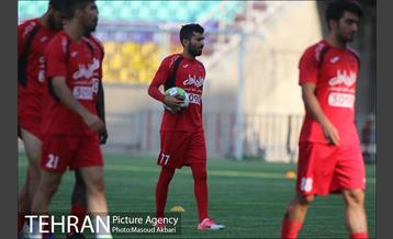 تمرین تیم فوتبال پرسپولیس تهران 3