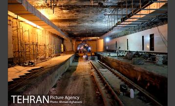 ساخت ایستگاه مترو میدان صنعت 2