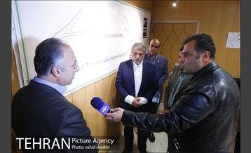 بازدید اعضای کمیسیون فنی و عمرانی شورای اسلامی شهر و معاون فنی و عمرانی شهرداری تهران از بزرگراه دولت آباد(پروژه شهید نجفی رستگار) 6