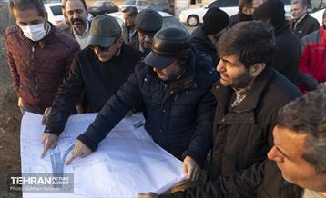 بازدید معاون مالی و اقتصاد شهری از پروژه‌های عمرانی 39