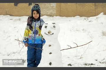 بارش برف زمستانی در منطقه ۲ 9