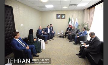 دیدار عبدالله اسکاکا شهردار سارایوو با پیروز حناچی شهردار تهران 2