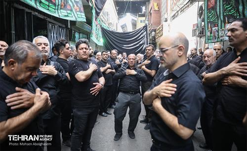 عزاداری ظهر تاسوعا در بازار بزرگ تهران 25