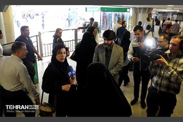بازدید سخنگوی شهرداری تهران از مترو تهران 21