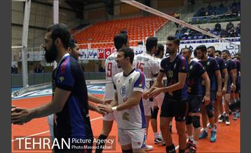 دیدار پیکان تهران و صالحین ورامین در لیگ برتر والیبال 14
