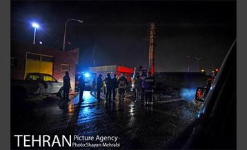 آتش سوزی در مخزن سوخت پالایشگاه تهران 11