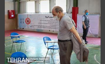 آغاز به کار اولین مرکز تجمیعی واکسیناسیون کرونا در غرب تهران 19