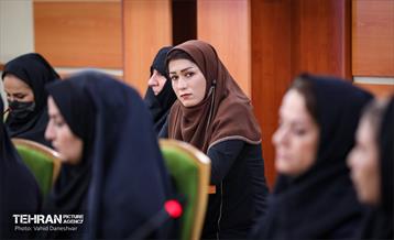 حضور سوده نجفی در منطقه 17