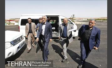 بازدید شهردار از مرکز بازیافت زباله آرادکوه کهریزک 4