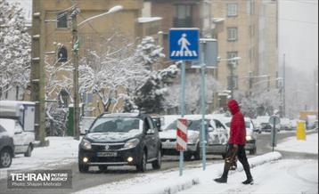 بارش برف زمستانی در تهران 34