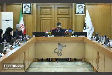 نشست خبری رئیس کمیسیون برنامه و بودجه شورای اسلامی شهر تهران 1