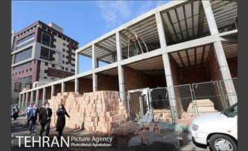 بازدید رییس سازمان بازرسی از  پروژه های منطقه هشت 15