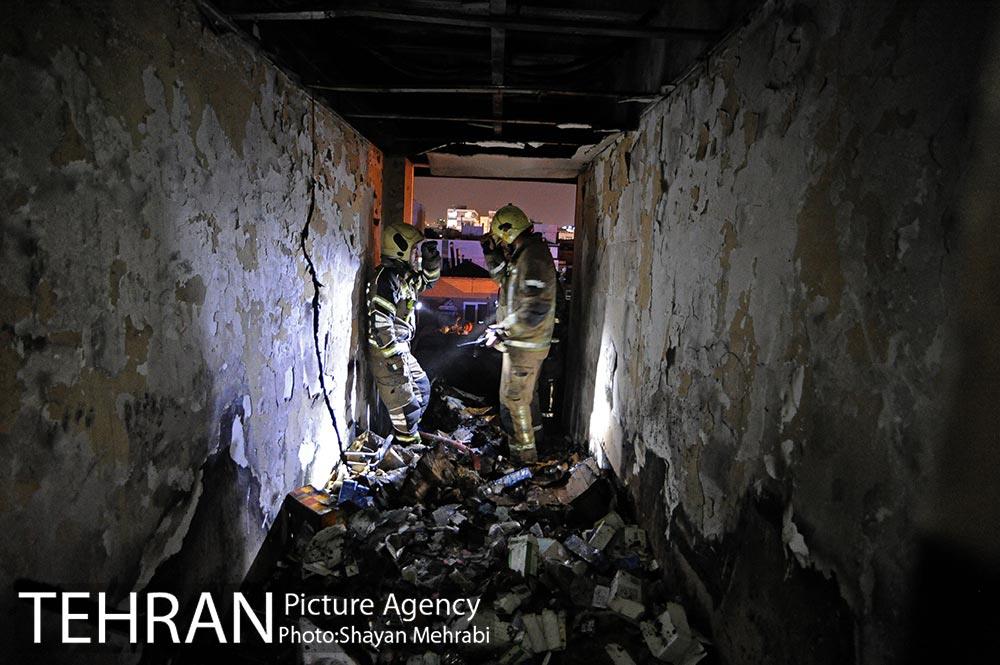 آتش سوزی در ساختمان سینوهه 31