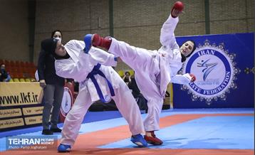 مسابقات انتخابی تیم ملی کاراته زنان 5