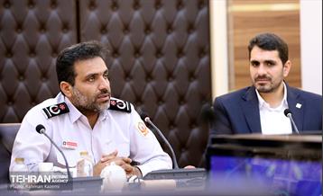 جلسه مشترک شرکت بهره‌برداری متروی تهران و حومه و سازمان آتش‌نشانی و خدمات ایمنی 11