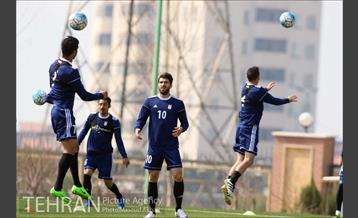 تمرین تیم ملی فوتبال ایران