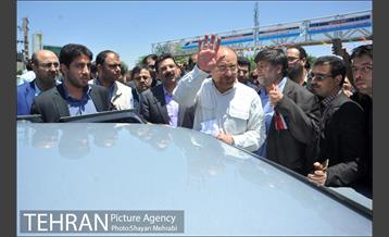 افتتاح خط ۷ مترو تهران با حضور دکتر قالیباف 42
