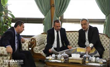 دیدار وزیر امور محلی و محیط‌زیست سوریه با شهردار تهران