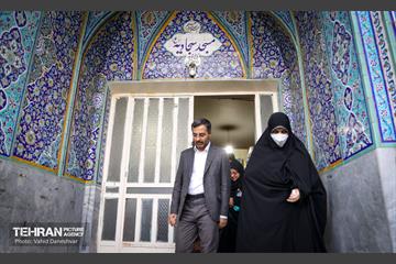 بازدید نرگس معدنی پور از منطقه 17