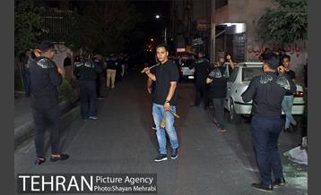 عزاداری شب پنجم ماه محرم در محله گرگان 7