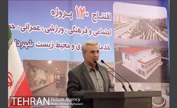 آیین افتتاح و بهره برداری از 120 پروژه منطقه 5 شهرداری 3