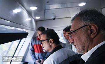 آیین بهره برداری از ۲ رام قطار ساخت داخل 42