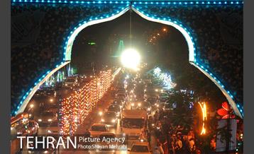 آذین بندی خیابانها در آستانه نیمه شعبان  28