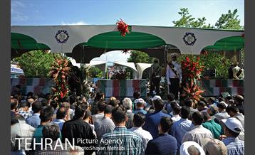 مراسم تشییع پیکرهای مطهر ۱۵۰ شهید تازه‌ تفحص‌ شده دفاع مقدس 7