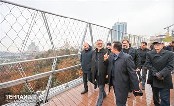 بازدید شهردار تهران از منطقه فرهنگی و گردشگری عباس اباد 22