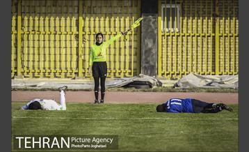 دیدار فوتبال زنان بین ذوب آهن و البرز 22