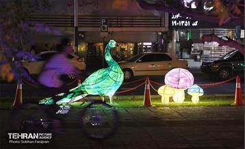 «جشن نور تهران» در بلوار کشاورز 35