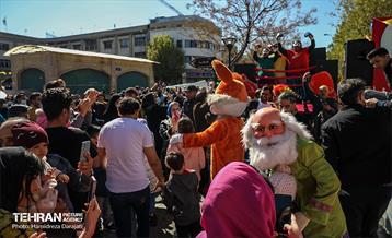 اجرای کارناوال نوروزی لبخند بهار در بازار تهران  12