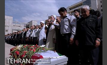 تشییع پیکر شهید آتشنشان علی قانع 22