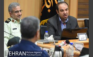 نشست دکتر شیخ با فرماندهان یگان انتظامی شهرداری تهران 17