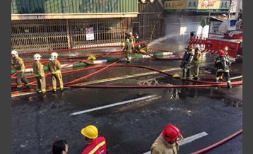 ساختمان پلاسکو در آتش 7