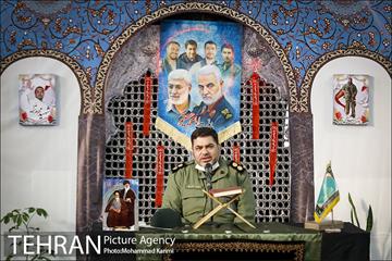 مراسم نخستین سالگرد شهادت سردار سلیمانی منطقه۱۶