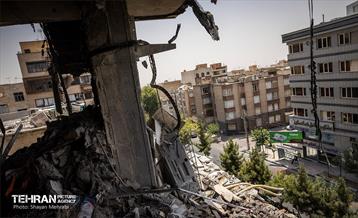 آثار حملات رژیم صهیونیستی در تهران 9