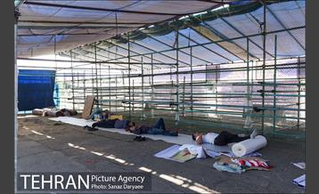 آماده‌سازی مجموعه حرم مطهر امام‌ خمینی (ره) برای مراسم ارتحال 14