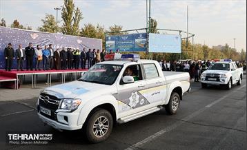 رزمایش زمستانه مشترک شهرداری تهران و پلیس راهور 22