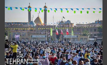 نماز عید فطر در جوار مرقد حضرت عبدالعظیم حسنی(ع) 10