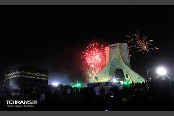 مهمانی ۱۰ کیلومتری عید غدیر در تهران 3