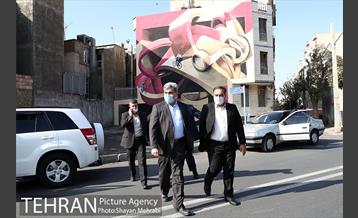 مراسم افتتاح پروژه های کوچک مقیاس منطقه ده 20