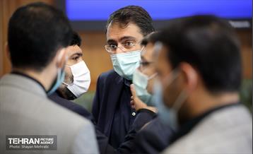 مراسم تودیع پیروز حناچی، شهردار سابق تهران در صحن شورای اسلامی  37