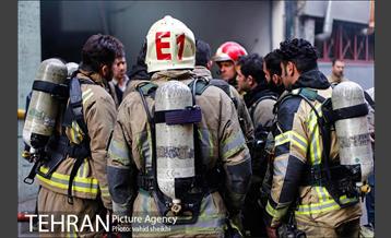 آتش سوزی در ساختمان برق حرارتی 2 6