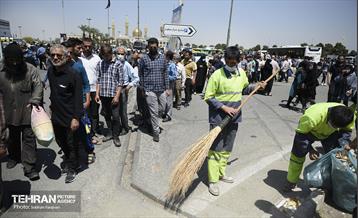 خدمت رسانی شهرداری تهران در سالگرد ارتحال امام خمینی(ره) 6