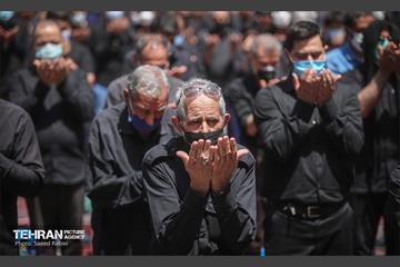 مراسم عزاداری عاشورای حسینی در امامزادگان سیدجعفر(ع) و حمیده خاتون(س) 25