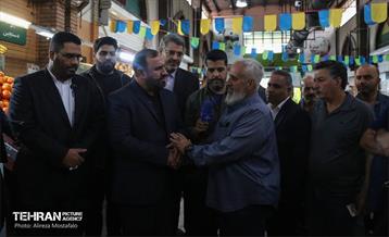 بازدید دادستان تهران از میدان میوه و تره‌بار جلال آل احمد 12
